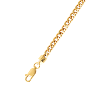 Link chain gold plating bracelet