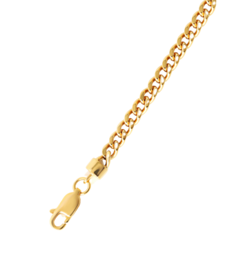 Link chain gold plating bracelet