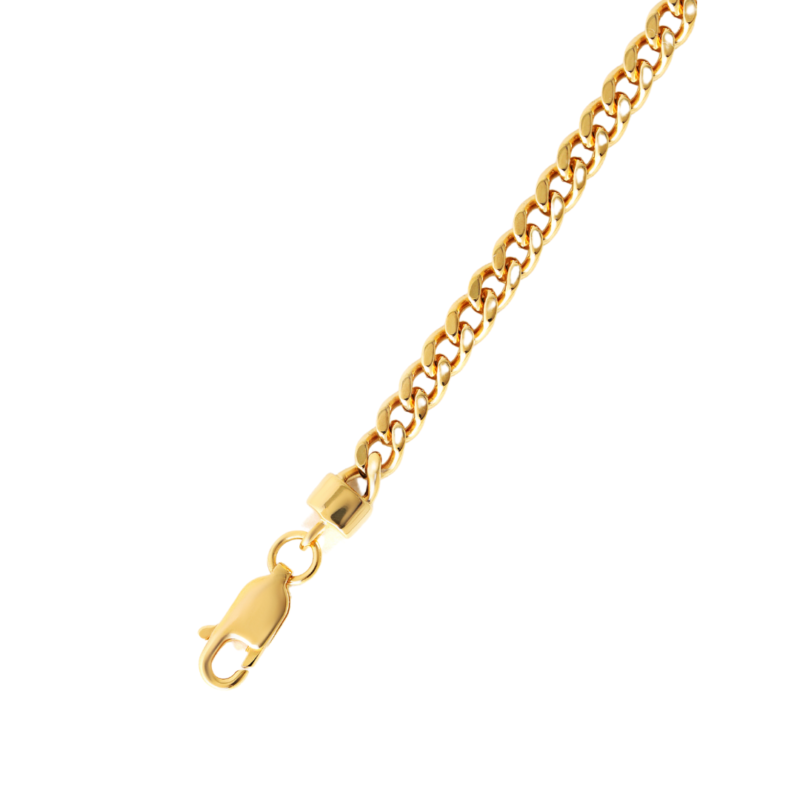 Link chain gold plating bracelet