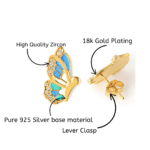 Butterfly Earrings - Image 3