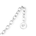 Elegant 925 Sterling Silver HEXA Necklace for Women and Teens.