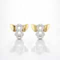 Kids- Gold Angel Earrings