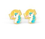 Kids 925 SILVER Jewelry Set - Unicorn Charm Necklace, Bracelet & Earrings - Image 8