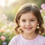 Kids 925 SILVER Jewelry Set - Little Kitten Dangles with Necklace - Image 8