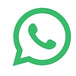 WhatsApp contact icon for customer service.